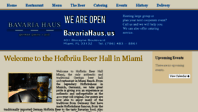 What Hofbraumiami.com website looked like in 2017 (6 years ago)