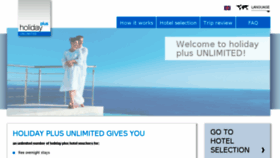 What Holidayplus-unlimited.net website looked like in 2017 (6 years ago)