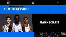 What Hamburgtowers.de website looked like in 2017 (6 years ago)