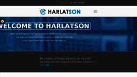 What Harlatson.com website looked like in 2017 (6 years ago)