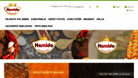 What Hamido.com.tr website looked like in 2017 (6 years ago)