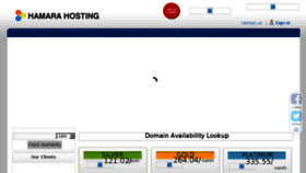 What Hamarahosting.com website looked like in 2017 (6 years ago)