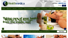 What Healthmedica.ca website looked like in 2017 (6 years ago)