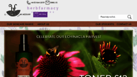 What Herbfarmacy.com website looked like in 2017 (6 years ago)
