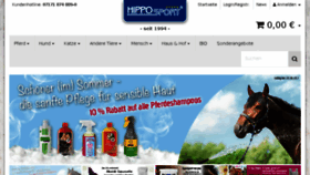 What Hipposport.de website looked like in 2017 (6 years ago)