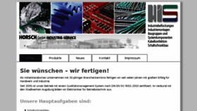 What Horsch-gmbh.com website looked like in 2017 (6 years ago)