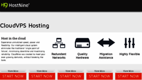 What Hostv.net website looked like in 2017 (6 years ago)