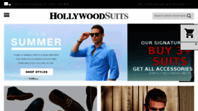 What Hollywoodsuitoutlet.com website looked like in 2017 (6 years ago)