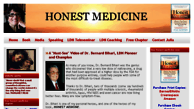 What Honestmedicine.com website looked like in 2017 (6 years ago)