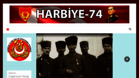What Harbiye74.org website looked like in 2017 (6 years ago)