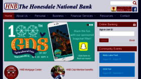 What Hnbbank.bank website looked like in 2017 (6 years ago)