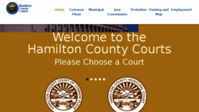 What Hamiltoncountycourts.org website looked like in 2017 (6 years ago)