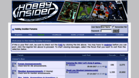 What Hobbyinsider.net website looked like in 2017 (6 years ago)