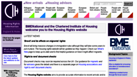 What Housing-rights.info website looked like in 2017 (6 years ago)
