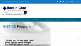 What Healncure.com website looked like in 2017 (6 years ago)