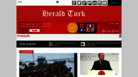 What Heraldturk.com website looked like in 2017 (6 years ago)
