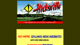 What Hicksville.co.nz website looked like in 2017 (6 years ago)