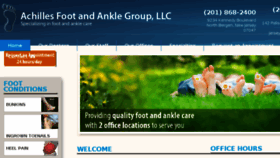 What Hudsonfootcare.com website looked like in 2017 (6 years ago)