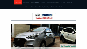 What Hyundaianlac.vn website looked like in 2017 (6 years ago)