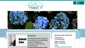 What Hollenstedt.de website looked like in 2017 (6 years ago)
