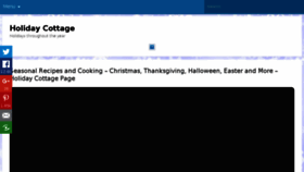 What Holidaycottagepage.com website looked like in 2017 (6 years ago)