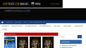 What Hdmoviesfree4u.com website looked like in 2017 (6 years ago)