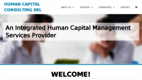 What Humancapitalconsulting.ro website looked like in 2017 (6 years ago)