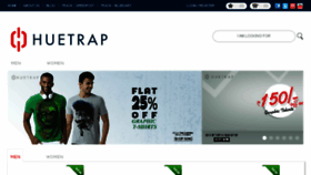 What Huetrap.com website looked like in 2017 (6 years ago)