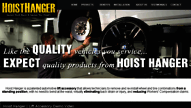 What Hoisthanger.com website looked like in 2017 (6 years ago)