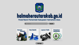 What Halmaherautarakab.go.id website looked like in 2017 (6 years ago)