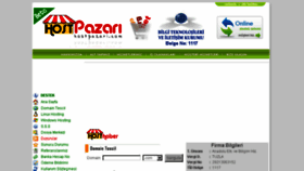 What Hostpazari.com website looked like in 2017 (6 years ago)
