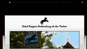 What Hotel-rappen-rothenburg.com website looked like in 2017 (6 years ago)