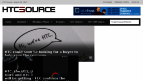 What Htcsource.com website looked like in 2017 (6 years ago)