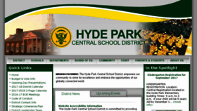 What Hpcsd.org website looked like in 2017 (6 years ago)