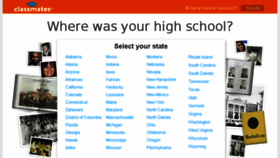 What Highschools.com website looked like in 2017 (6 years ago)
