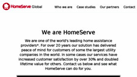 What Homeserveglobal.com website looked like in 2017 (6 years ago)