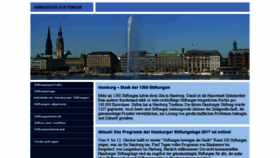 What Hamburger-stiftungen.de website looked like in 2017 (6 years ago)