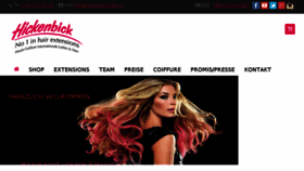 What Hickenbick-hair.ch website looked like in 2017 (6 years ago)