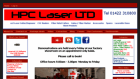 What Hpclaser.co.uk website looked like in 2017 (6 years ago)