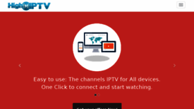What Highiptv.com website looked like in 2017 (6 years ago)