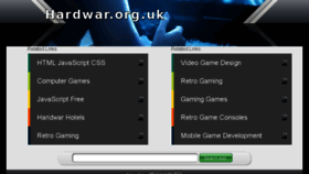What Hardwar.org.uk website looked like in 2017 (6 years ago)