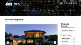 What Hbarealty.com.au website looked like in 2017 (6 years ago)
