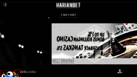 What Harianbet.com website looked like in 2017 (6 years ago)