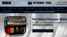 What Hydrotek.us website looked like in 2017 (6 years ago)