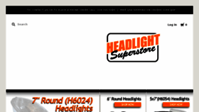What Headlightsuperstore.com website looked like in 2017 (6 years ago)