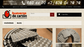 What Hueverasdecarton.com website looked like in 2017 (6 years ago)