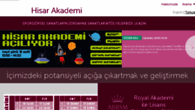 What Hisarakademi.com website looked like in 2017 (6 years ago)