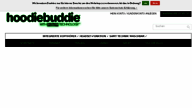 What Hoodiebuddies.de website looked like in 2017 (6 years ago)