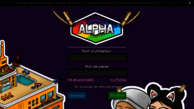 What Habbo-alpha.eu website looked like in 2017 (6 years ago)