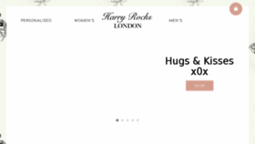 What Harryrocks.com website looked like in 2017 (6 years ago)